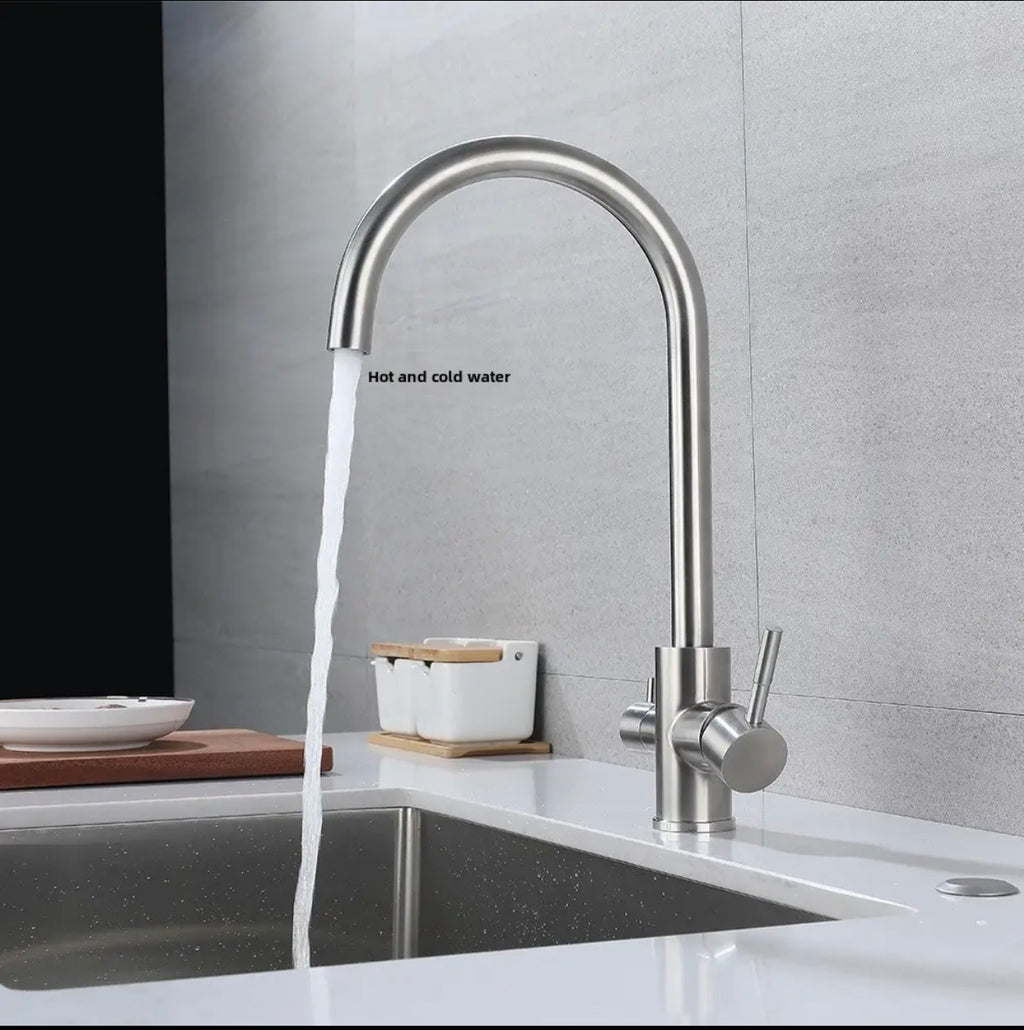 3-in-1 Designer Tap for Reverse Osmosis – Hot, Cold and Filtered Water