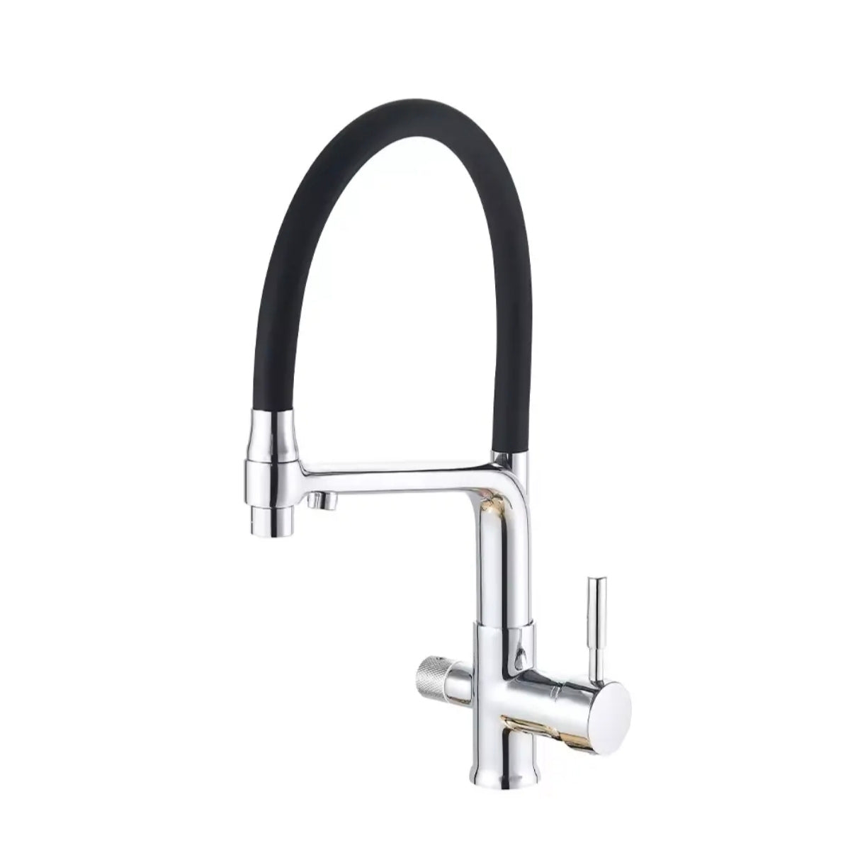 Chrome 3-in-1 Kitchen Tap – Hot, Cold & Filtered Water