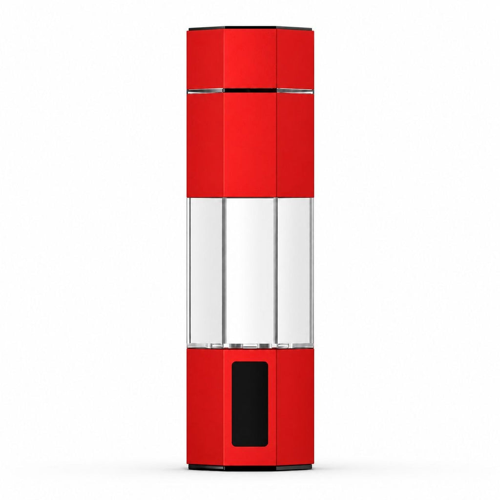Hydrogen Water Bottle Generator Red