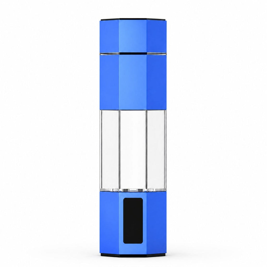 Hydrogen Water Bottle Generator Blue